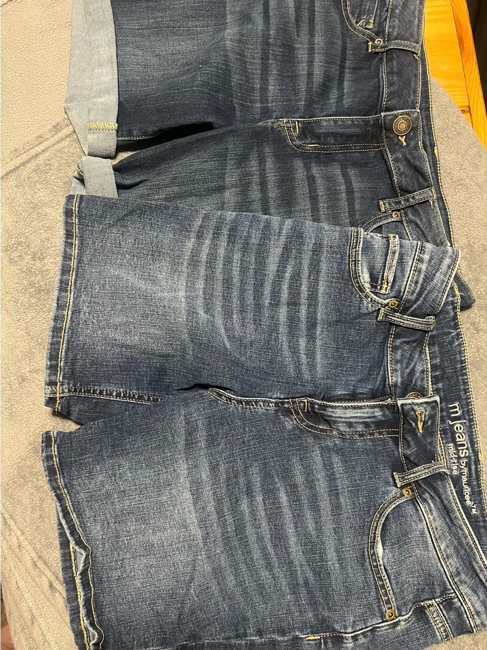 Maurice’s Women’s  Dark Blue Denim Shorts